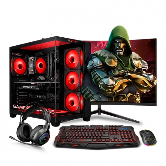 PC Gamer Haku Red Plus Ryzen 5 8600G