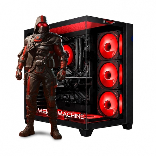 PC Gamer Haku Red Plus Ryzen 5 8600G