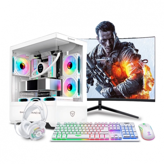 PC Gamer Falkor White Plus Ryzen 7 8700F  - 1