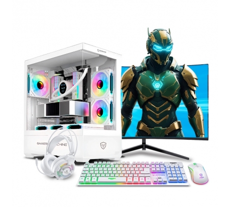 PC Gamer Draco White RGB Core i7 12700F 12th  - 1