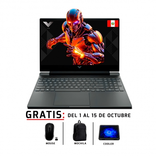 Laptops HP Victus 15-FB3019LA 15.6" 144HZ Ryzen 7 7445H