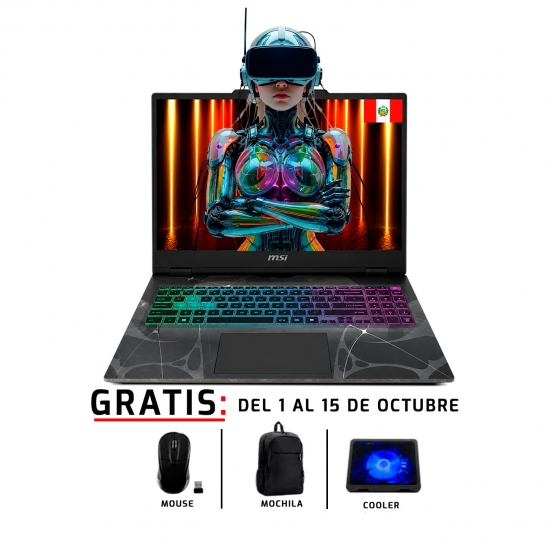 LAPTOP MSI cyborg B2RWGKG-409US Intel Core 7 240H