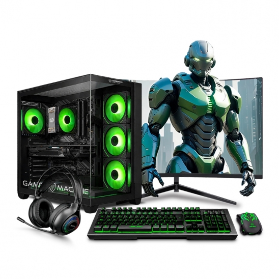 PC Gamer Haku Green Plus Ryzen 7 8700G