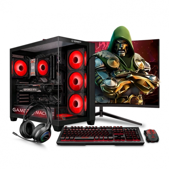 PC Gamer Haku Red Plus Ryzen 5 8600G