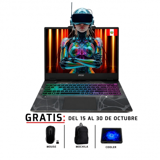 LAPTOP MSI cyborg B2RWGKG-409US Intel Core 7 240H