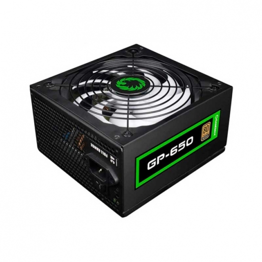 Fuente de poder Gamemax GP 650W 80 Plus Bronze APFC  - 1