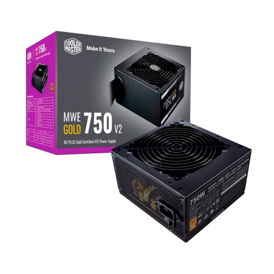 Fuente de poder Cooler Master MWE 750 V2  BRONZE  - 1