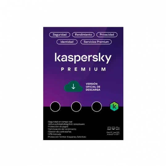 Antivirus Kaspersky Premium Internet Segurity  - 1