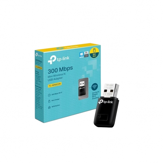 Mini Adaptador USB WIFI TP-LINK TL-WN823N MINI 300MBPS