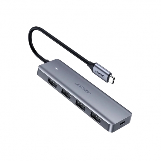 Adaptador Ugreen Hub USB-C 4 Puertos  USB-A 3.0 CM219 - 70336