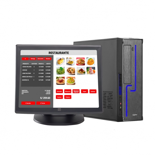 Punto de Venta - Computadora Derby Slim Core i3 + Pantalla táctil  - 1