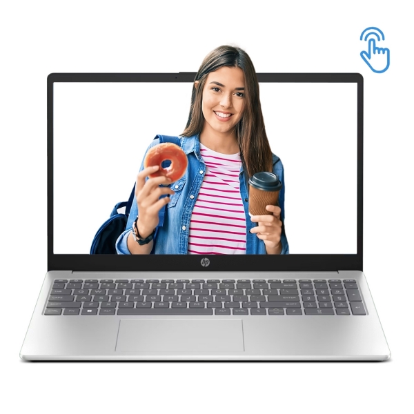 Laptop HP 15 HP 15-fd0152la 15,6” touch Intel Core 5 120U  - 1