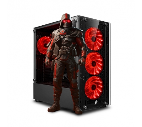 CPU Gamer Haku Red Ryzen 5 8600G  - 1