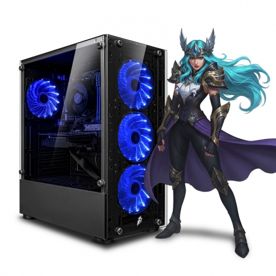 CPU Core i3 14100F Gamer Draco Blue  - 1