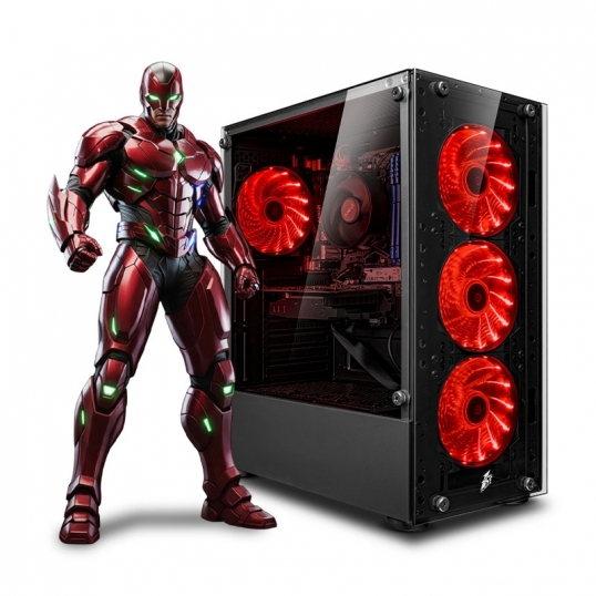CPU Core i7 10700F 10th Gamer Draco Red  - 1