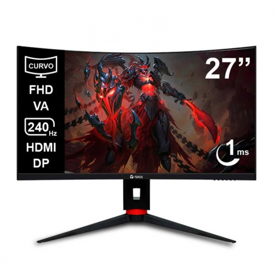 Monitor Curvo Teros TE-2764G 240Hz FHD