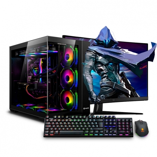 PC Gamer Draco Black Blue Intel Core i9 Ultra 285K