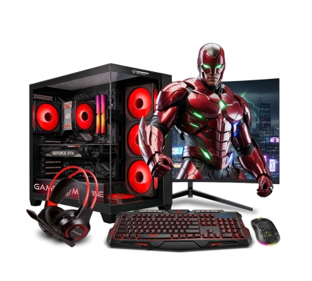 PC Gamer Draco RED Intel Core i7 9th  - 1
