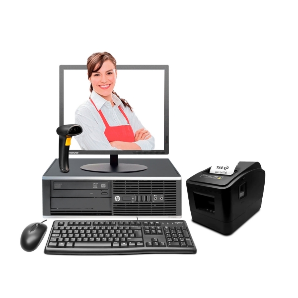 Punto de Venta - Computadora HP 8300 Core i5 + Ticketera Térmica