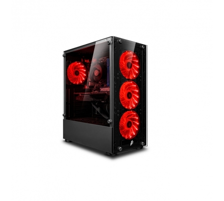 PC Gamer Haku Red Plus Ryzen 5 8600G  - 2