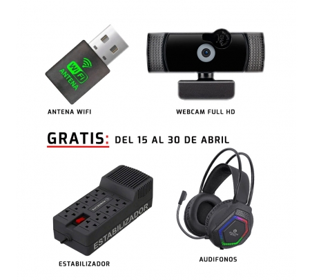 PC Gamer Draco Red Intel Core Ultra 5 245KF  - 5