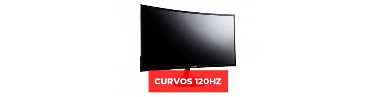 Monitores Curvos 120hz
