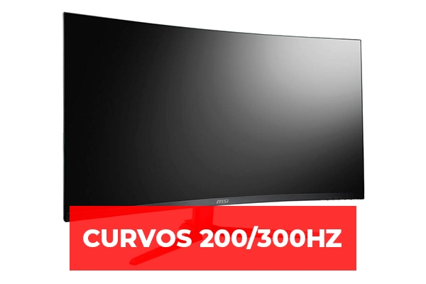 Monitores Curvos 200hz 300hz